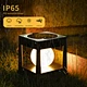 solar post light